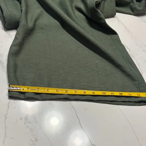 Taylor Forest Green Wide Leg Jumpsuit - Picture 11 of 15